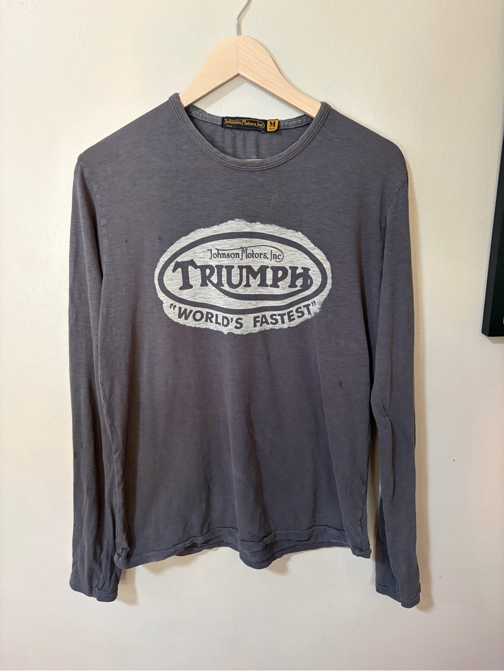 Vintage triumph tee